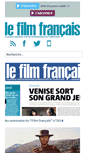 Mobile Screenshot of lefilmfrancais.com