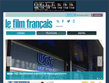 Tablet Screenshot of lefilmfrancais.com